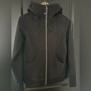 Lululemon black original Suba hoodie. Size 6.